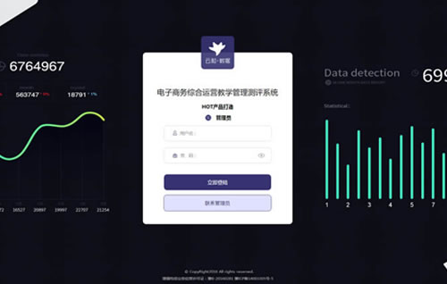 電子商務(wù)綜合運(yùn)營教學(xué)管理評測系統(tǒng)